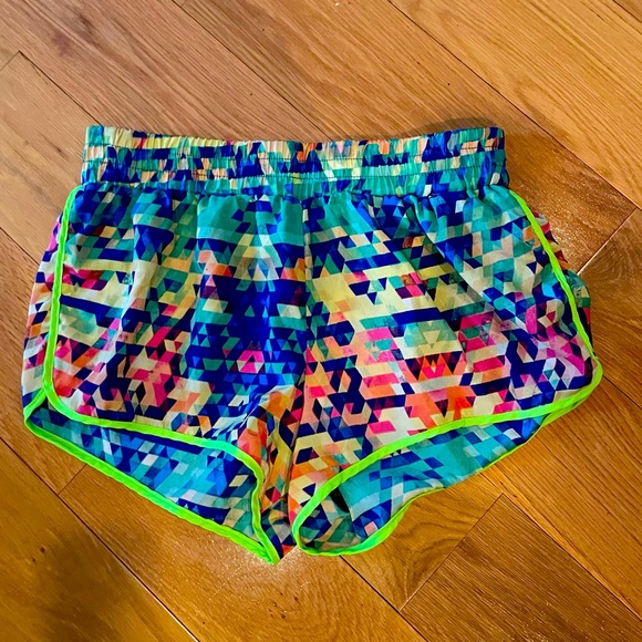 Shosha Women's Running Shorts, Large, Neon - Picture 1 of 5